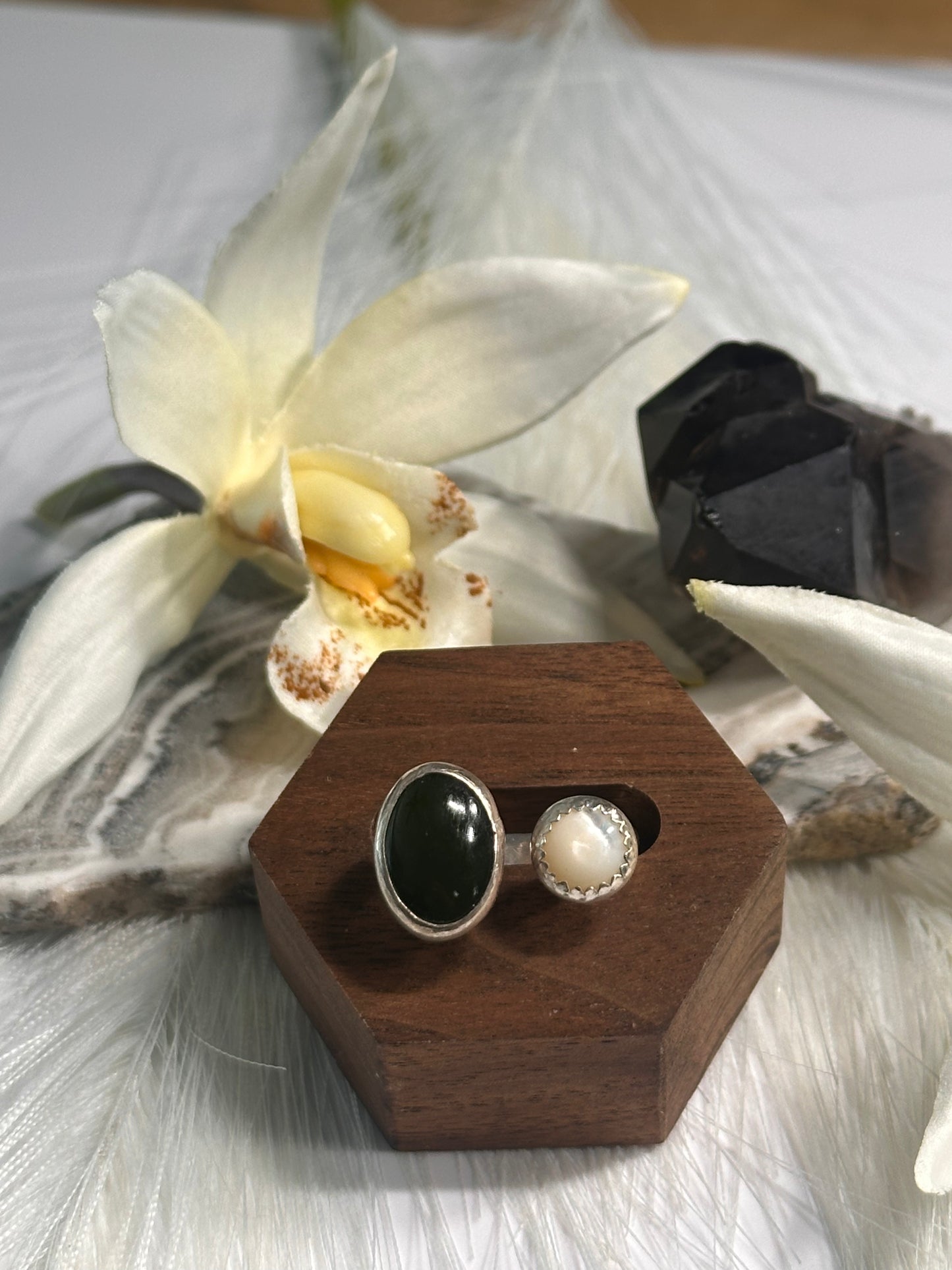 Earth + Sea Rings - Size 5.5-6, Size 7-7.5