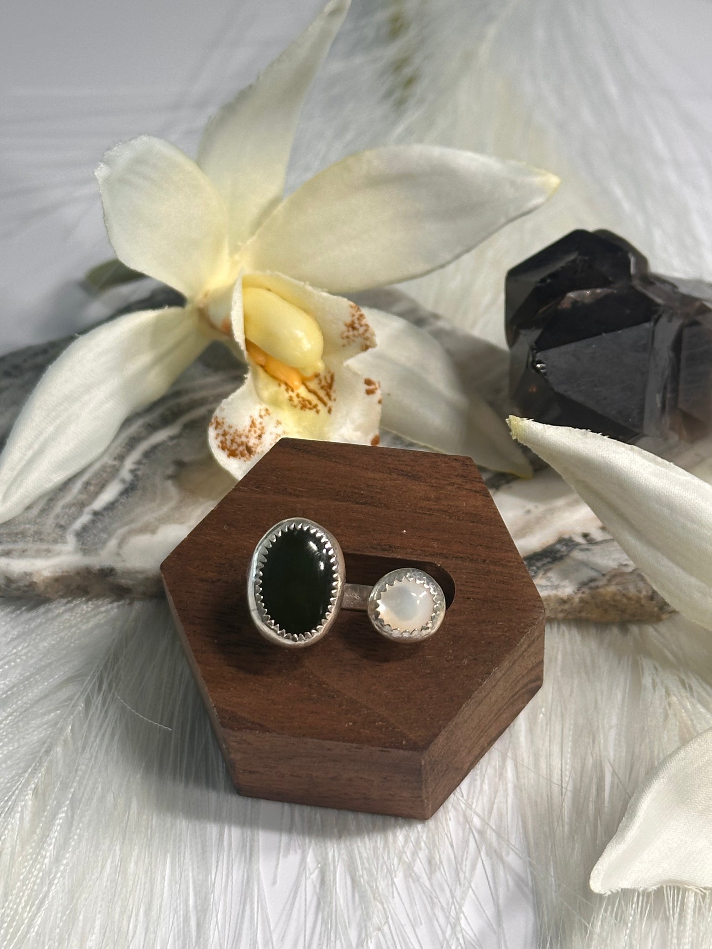 Earth + Sea Rings - Size 5.5-6, Size 7-7.5