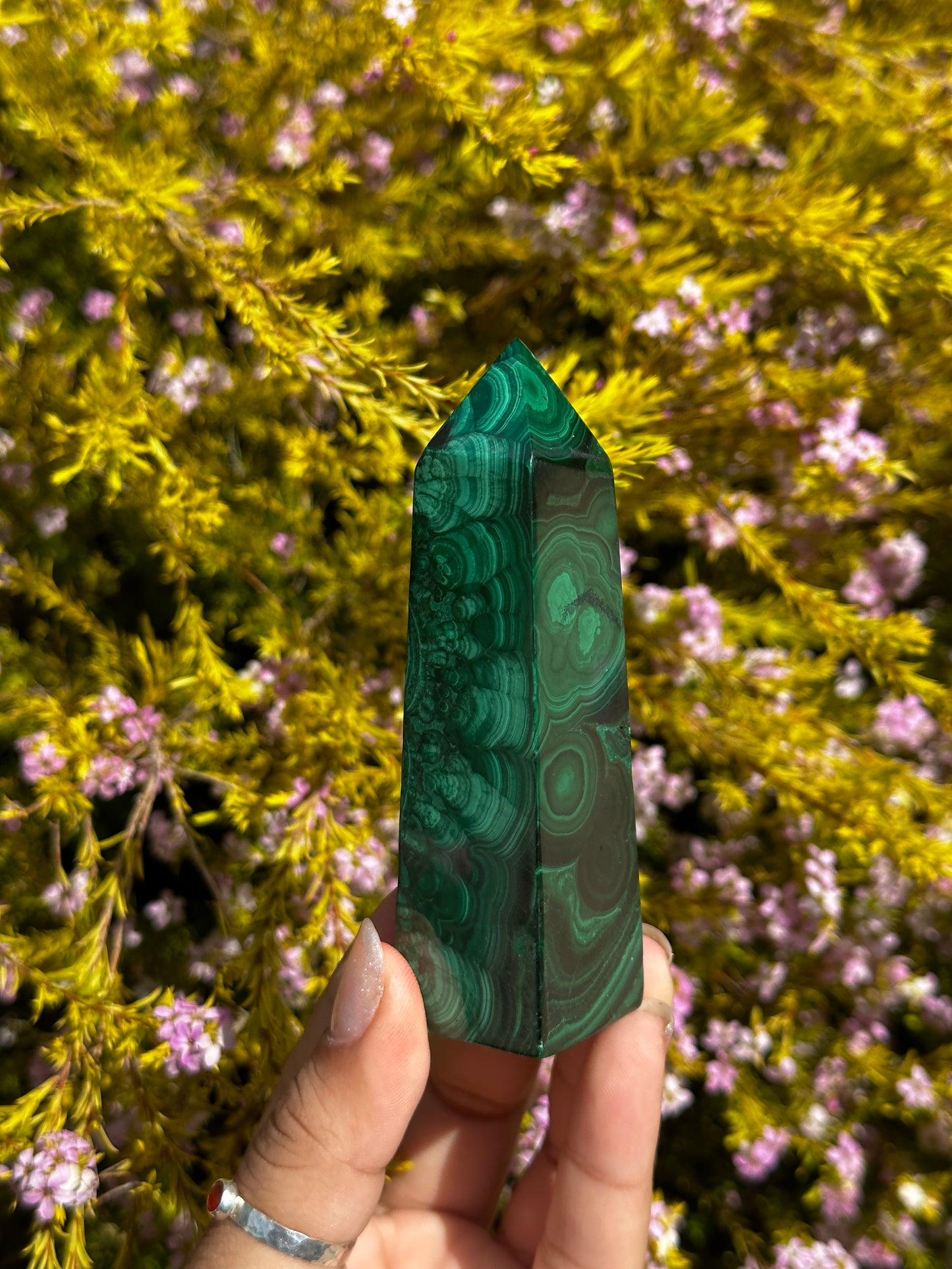 Malachite tower