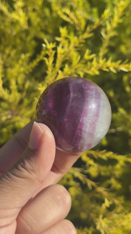 Fluorite sphere
