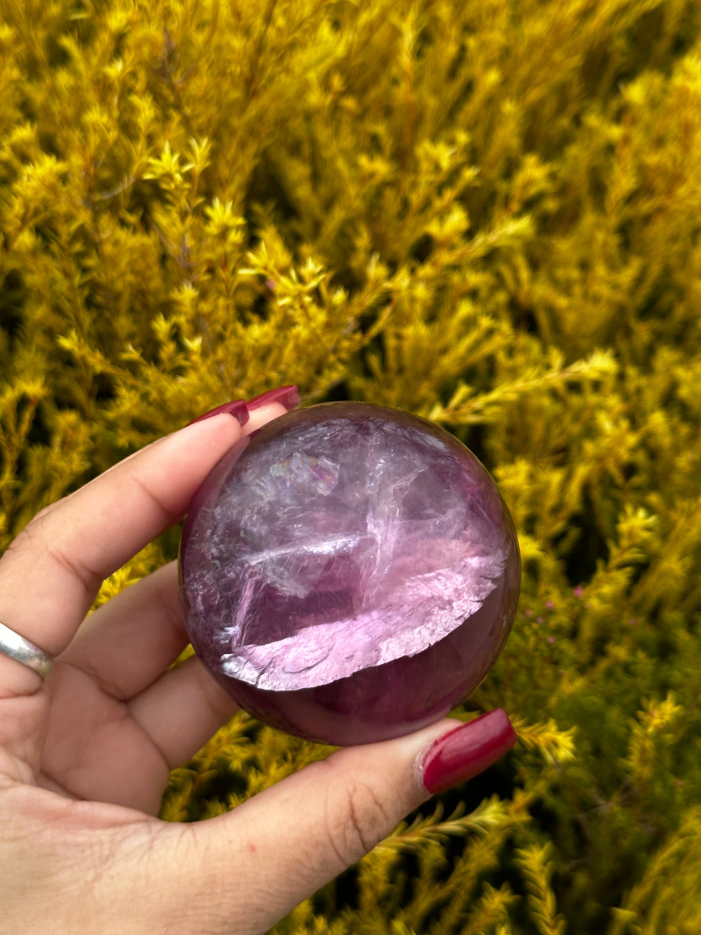 Fluorite High Quality sphere