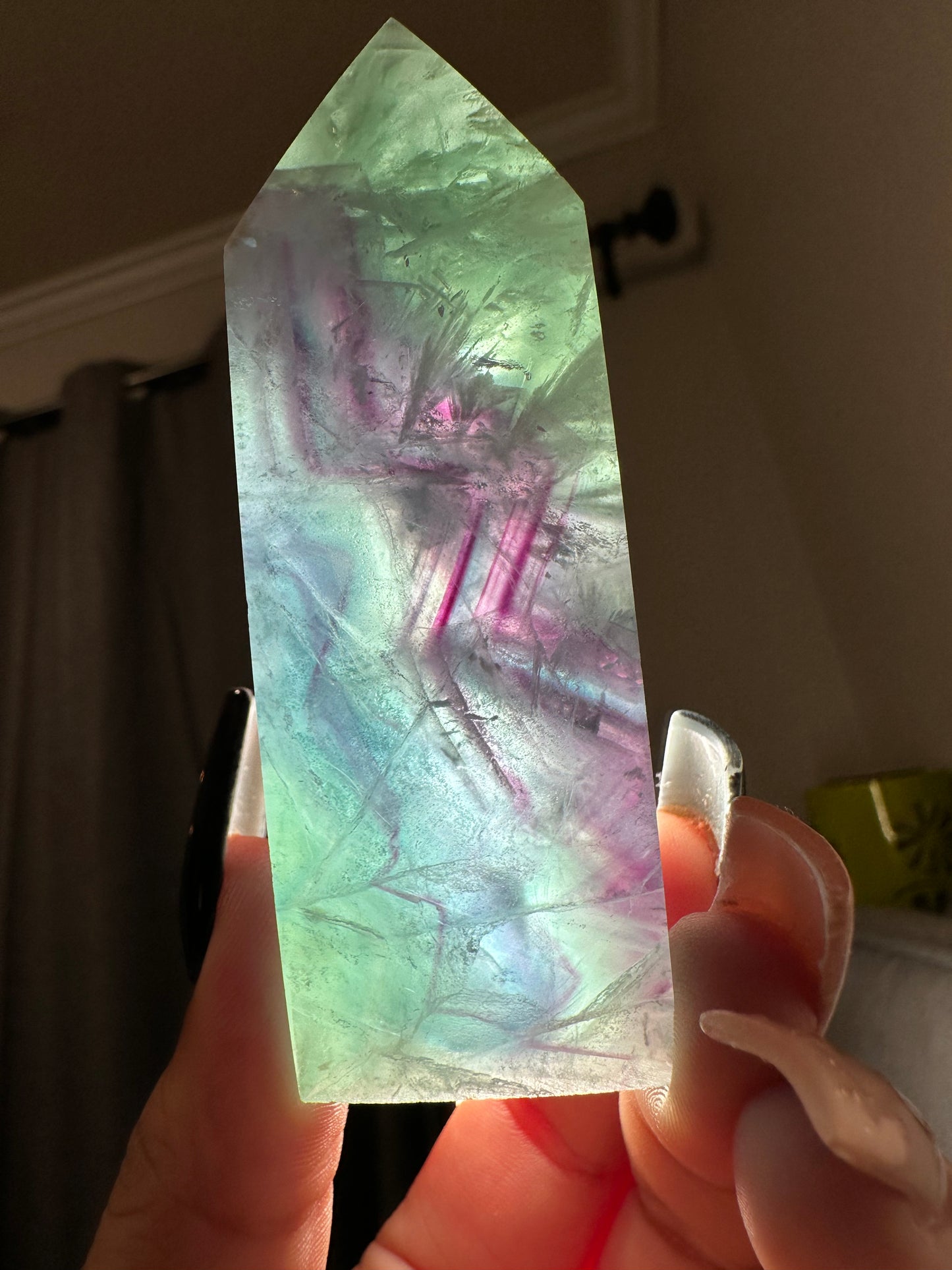 Feather Fluorite tower