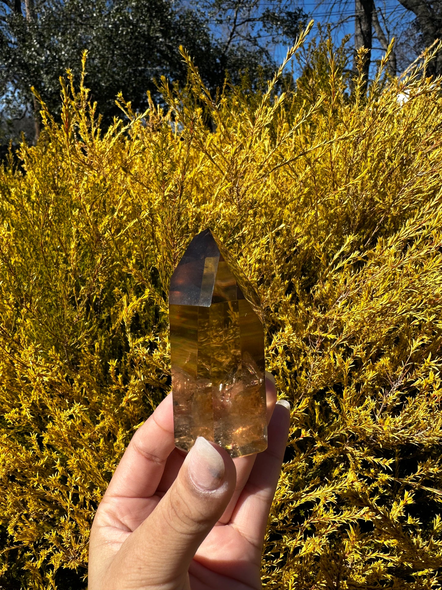 High Quality Smokey Quartz tower