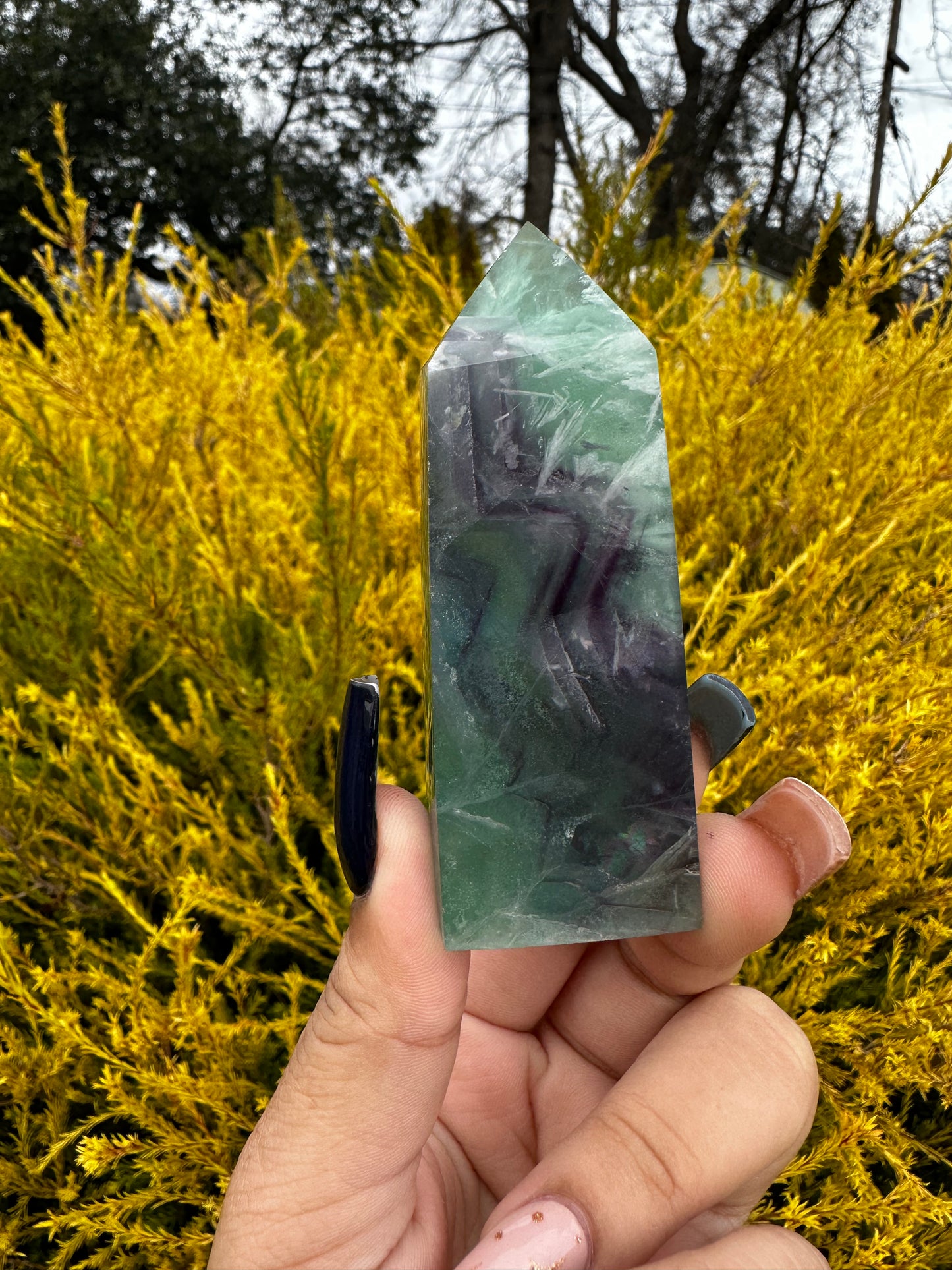 Feather Fluorite tower