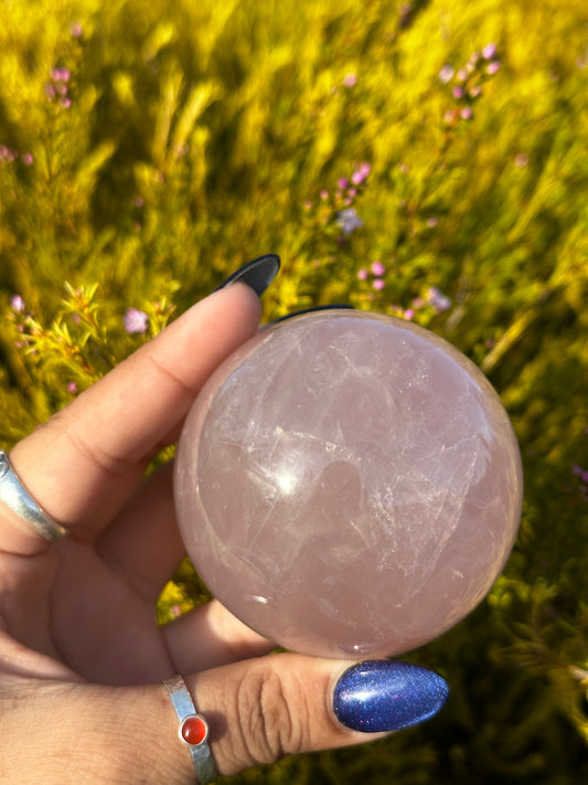 Rose Quartz sphere
