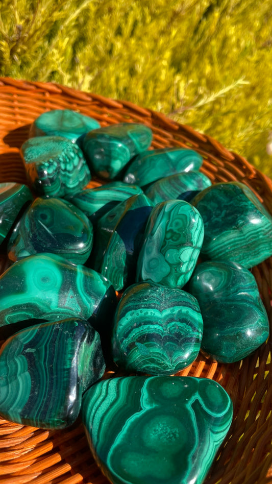 Malachite tumble