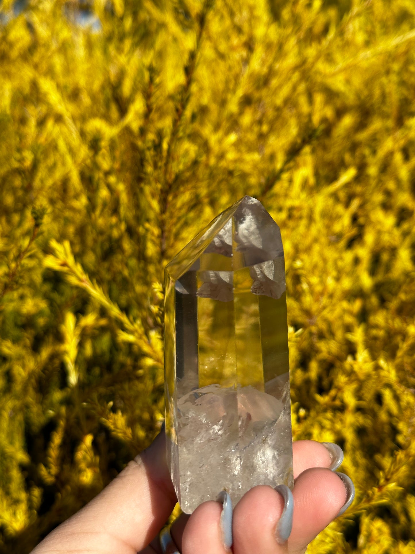 Light Smokey Quartz Tower