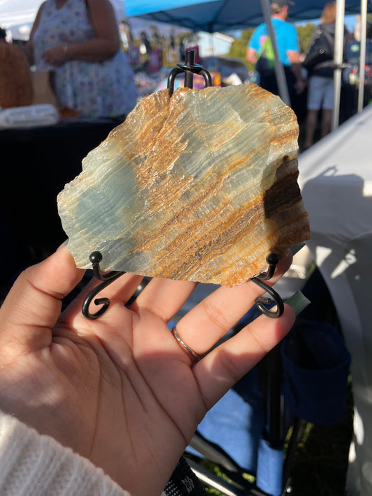 Blue Onyx Calcite