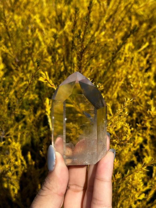 Light Smokey Quartz tower